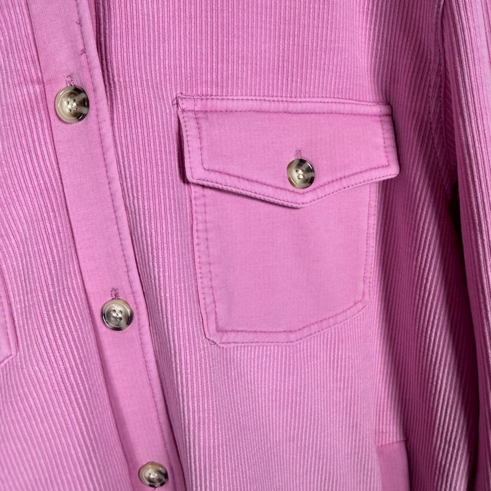 NWT Altar'd State Pink Button Down. Size large. Soft and cozy 🤩🧡 - Picture 5 of 9